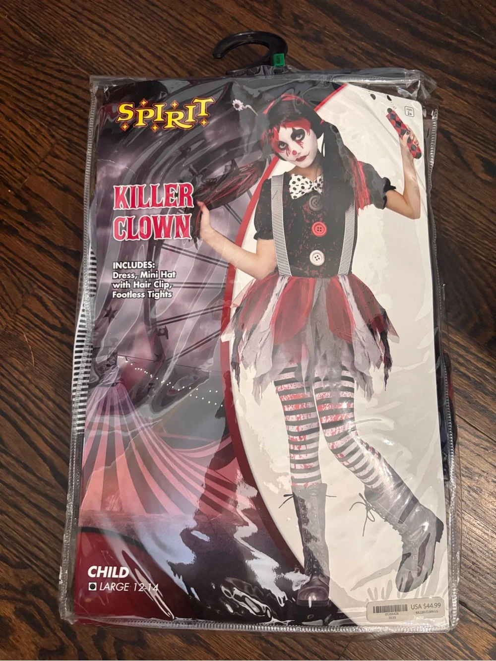 Youth Clown costume